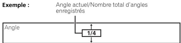 PIONEER BDP-LX71 - Pendant la lecture, appuyez sur ANGLE. - 2