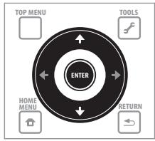 PIONEER BDP-LX71 - Sélectionnez et validez les options. - 1