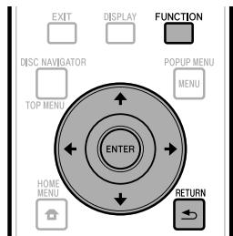 PIONEER BDP-120 - Procedura di funzionamento per il controllo della funzione - 1