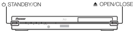 PIONEER BDP-120 - Loading a Disc - 2