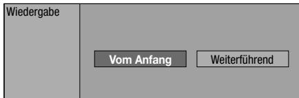 PIONEER BDP-120 - Wiedergeben eines bei laufender Wiedergabe gestoppten Titels - 1