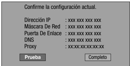 PIONEER BDP-120 - Selezione "Siguiente", après pulse ENTER. - 3