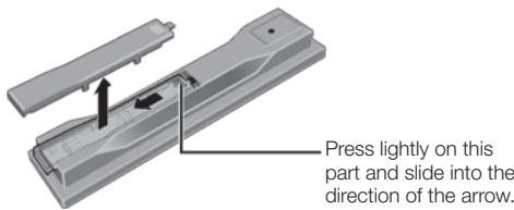 PIONEER BDP-120 - Open the rear cover. - 1