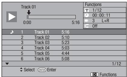 PIONEER BDP-120 - Load an audio CD. - 1