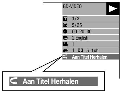 PIONEER BDP-120 - Herhaalde weergave van een titel of hoofdstuk (Herhaalde weergave) - 2