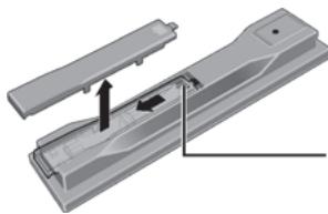 PIONEER BDP-120 - Offnen Sie die rückseitige Abdeckung. - 1