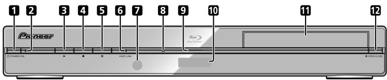 PIONEER BDP-120 - Gerät (Vorderseite) - 1
