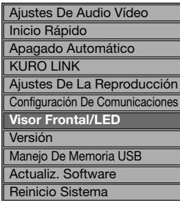 PIONEER BDP-120 - Operación de HOME MENU - 1