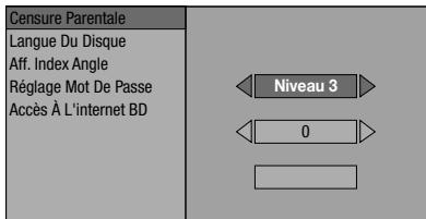 PIONEER BDP-120 - Lors de la définition du mot de passe pour la première fois - 1