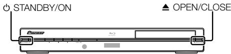 PIONEER BDP-120 - Chargement d'un disque - 2