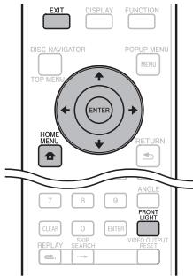 PIONEER BDP-430 - Ausschalten des Frontplattendisplays und seiner Anzeigen - 1