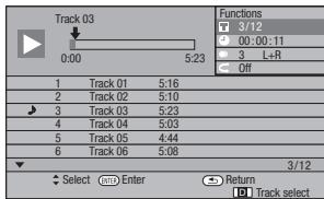 PIONEER BDP-430 - Procedimiento de operación para el menu "Functions" - 1