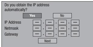 PIONEER BDP-430 - Changement des réglages de communication - 2