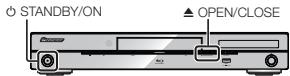 PIONEER BDP-430 - Einlagen einer Disk - 2