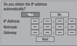PIONEER BDP-430 - Cambio de los ajustes de comunicaciones - 1