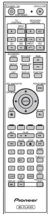 PIONEER BDP-430 - Prüfen der Zubehörteile - 1