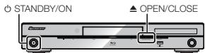 PIONEER BDP-LX54 - De discplaatsen - 2