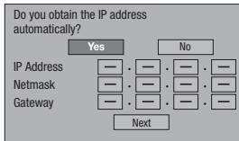 PIONEER BDP-LX54 - Changement des réglages de communication - 1