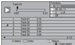 PIONEER BDP-LX54 - Procedura operativa per il menu "Functions" - 1