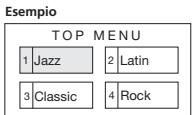 PIONEER BDP-LX54 - Uso del menu principale - 1