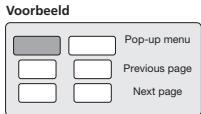 PIONEER BDP-LX54 - Gebruiken van het pop-up menu - 1