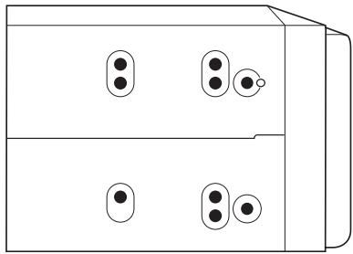 PIONEER AVIC-F320BT - Navigationsgerät an den vorinstallierten Radio-Montagebügeln anbringen. - 1