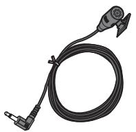 PIONEER AVIC-F320BT - Installing the microphone - 1