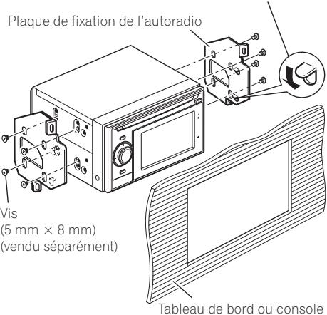 PIONEER AVIC-F320BT - Retirer le support. - 1