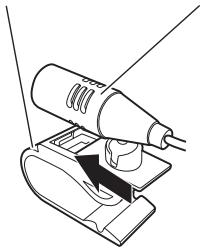PIONEER AVIC-F320BT - Mounting on the sun visor - 1