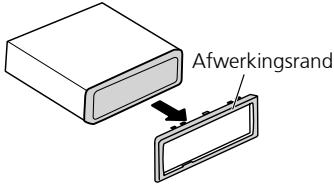 PIONEER DEH-P8100BT - Verwijdersen of bevestigen van de afwerkingsrand - 1