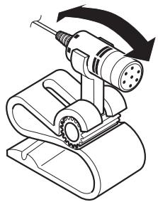 PIONEER FH-P80BT - Adjusting the microphone angle - 1