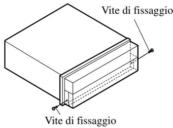 PIONEER AVH-P7500DVD - Fissaggio del pannello frontale - 1