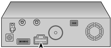 PIONEER AVIC-800DVD - Conexión del cable de alimentación (2) - 1