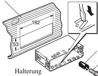 PIONEER AVIC-800DVD - Einbau mit der Gummibuchse - 1