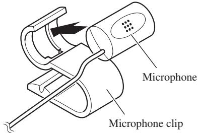 Microphone Microphone clip