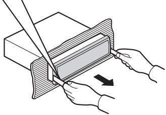 PIONEER AVIC-9DVD-2 - Removing the Unit - 4