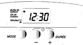 SAUTER MCF3B - Choisissez la durée de cuisson. - 5