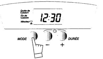 SAUTER MCF3B - b) Remise à l'heure de l'horloge - 1