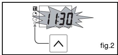 SAUTER SFE700WI - How to adjust the time - 1