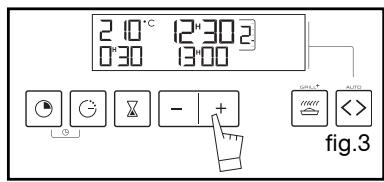 SAUTER SFE720XI - After these three steps, the oven heats up: - 3