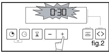 SAUTER SFE720XI - - USE OF THE TIMER FUNCTION - 2