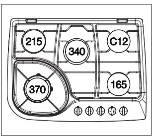 SAUTER STV 945 B - MODELO COM 5 BICOS GÁS* - 3