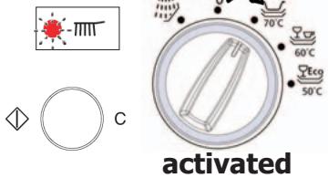 SAUTER DWS 10 FW - Extra drying option: - 3