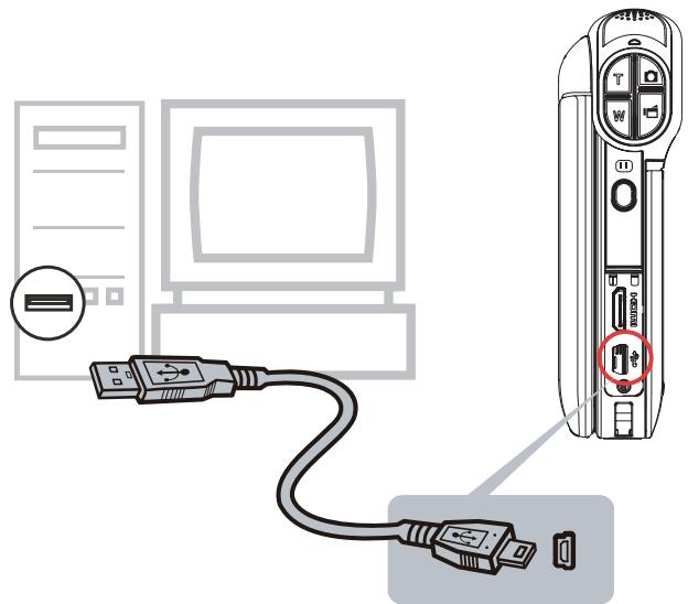 TOSHIBA P100, CAMILEO P100 - Camileo upgloader - 1