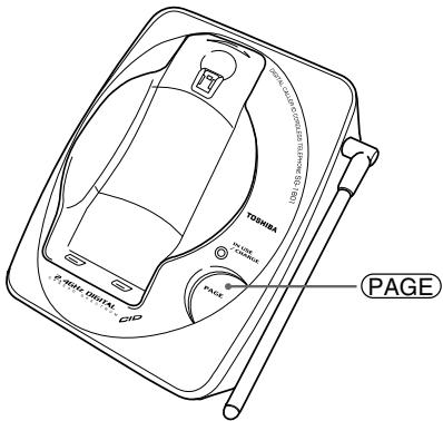 TOSHIBA TL933 - PAGING THE HANDSET - 1