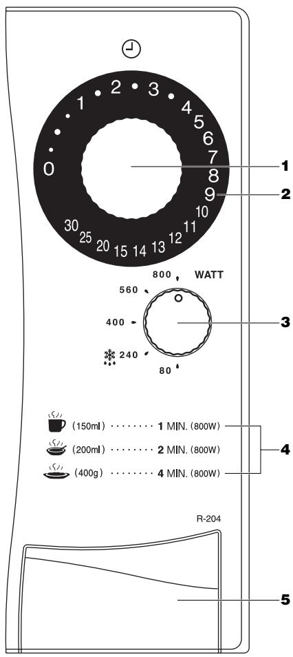 SHARP R-204 - GERÄT/FOUR/OVEN/FORNO/HORNO - 3