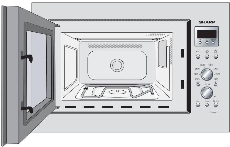 SHARP R-82FBST - Porte - 1