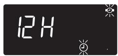 SHARP R-82FBST - Le mode économie d'énergie est annulé quand l'horloge est réglée. - 3
