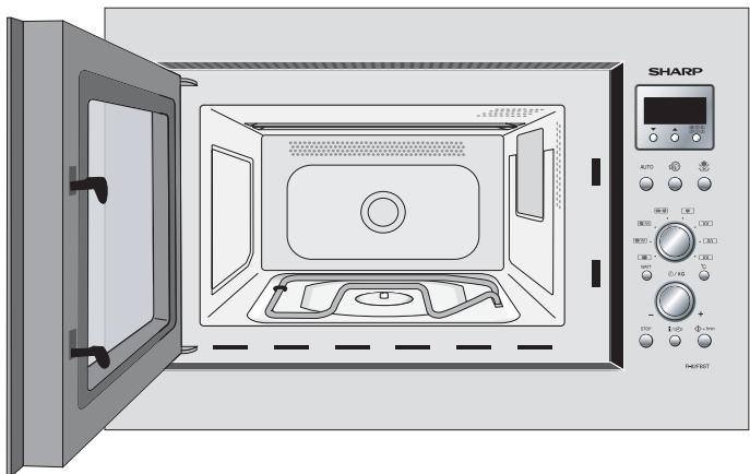 SHARP R-82FBST - Puerta - 1
