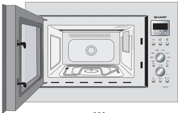 SHARP R-82FBST - Porta - 1